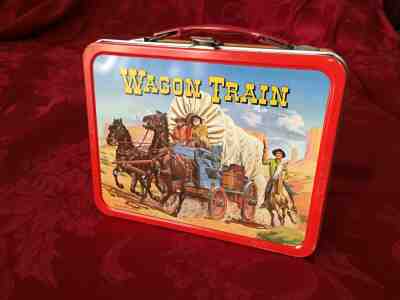 Vintage 1964 Wagon Train Lunch Box -- SUPER NICE!!! 