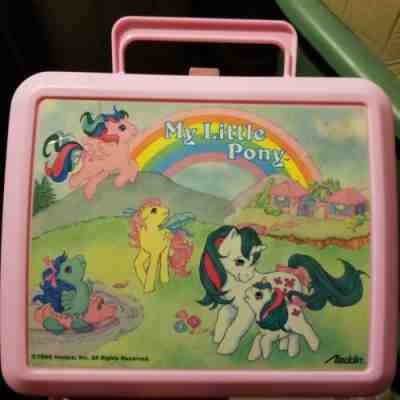My Little Pony Metal Lunch Box with 3 ponies by Jack1set2 on DeviantArt