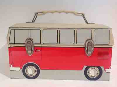 Vw bus vintage lunch box