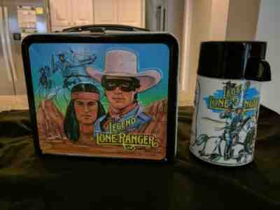 Aladdin Legend Of Lone Ranger Lunch Box & Thermos