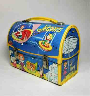 VINTAGE Aladdin THE JETSONS Dome Lunch Box 1963 ~ Clean Excellent Condition