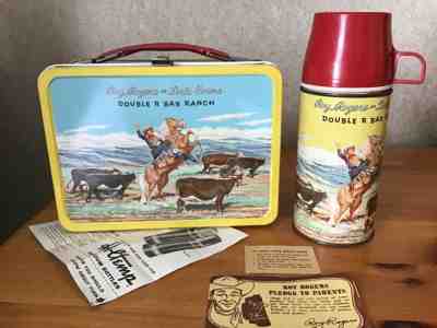 Roy Rogers & Dale Evans Lunchbox & Thermos – The Shop Outpost
