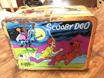 1973 scooby doo metal lunch box