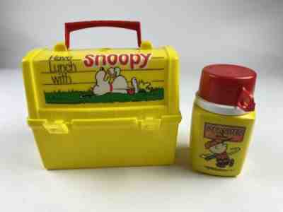 snoopy lunch box 1968