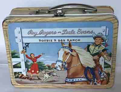 roy rogers and dale evans double r bar ranch lunch box
