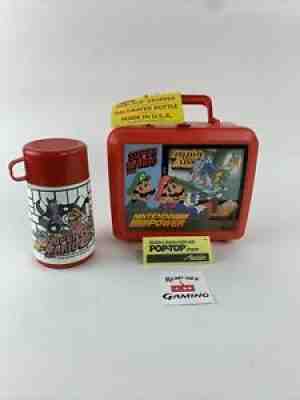 Super Mario Bros 2 Plastic Lunch Box vintage Nintendo Power Zelda and Link  Plastic Lunch Box 80s Nostalgic Collectible Storage Mario 