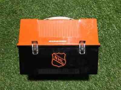 Vintage Nhl Aladdin Industries Hockey Plastic Lunch Box
