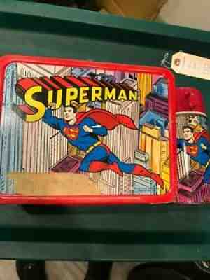 1967 King-Seeley Superman Metal Lunchbox and Thermos – The Toys