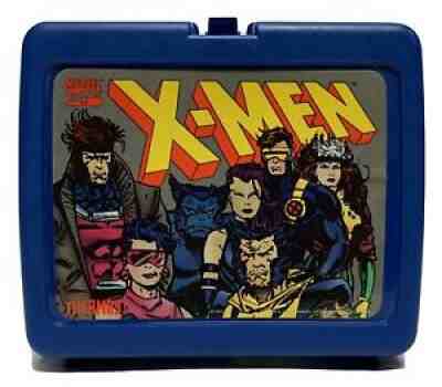 Thermos 1994 Marvel X-Men Lunch Box & Roughneck Bottle Wolverine Xavier  UNUSED