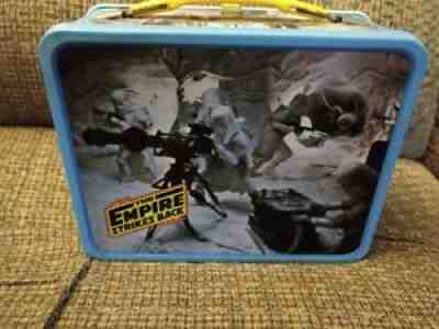 STAR WARS EMPIRE STRIKES BACK LUNCHBOX & THERMOS VINTAGE 1980 WITH TAGS UNUSED