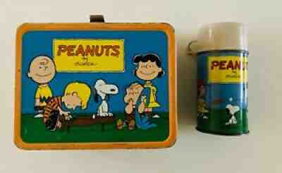 Peanuts by Schulz Thermos Brand Metal Lunchbox, 1959 – Memory Hole