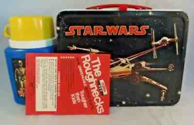1977 King-Seeley Star Wars X-Wing/Land Speeder Metal Lunchbox and Thermos