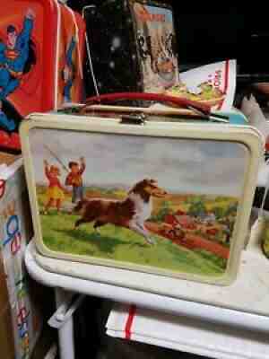 Sold at Auction: Lassie Vintage Lunchbox and Thermos