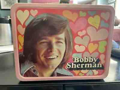 BOBBY SHERMAN METAL LUNCH BOX & THERMOS!!Â  VINTAGE!! RARE!!