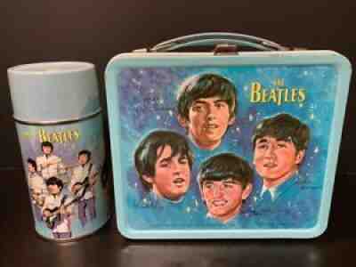 Beatles Factory Entertainment Yellow Submarine Retro Lunchbox Thermos –  BuyRockNRoll
