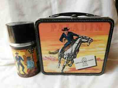 Sold at Auction: Have Gun Will Travel Paladin Lunch Box