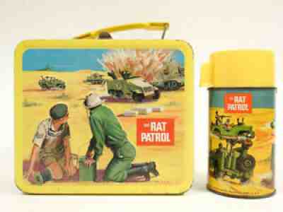 Rat patrol 1967 vintage lunch box