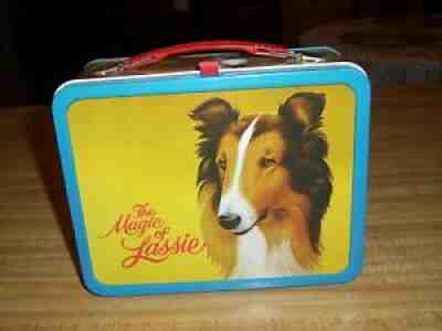 VINTAGE 1978 THE MAGIC OF LASSIE LUNCHBOX THERMOS DIVISION EXCELLENT CONDITION!