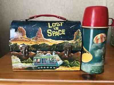 VINTAGE LOST IN SPACE LUNCHBOX AND THERMOS