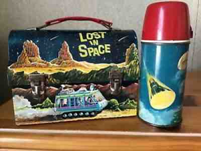 VINTAGE LOST IN SPACE LUNCHBOX AND THERMOS