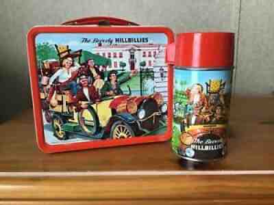 VINTAGE BEVERLY HILLBILLIES LUNCHBOX AND THERMOS