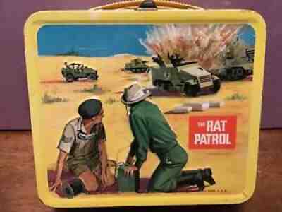 The Rat Patrol vintage Lunchbox with Thermos 1967