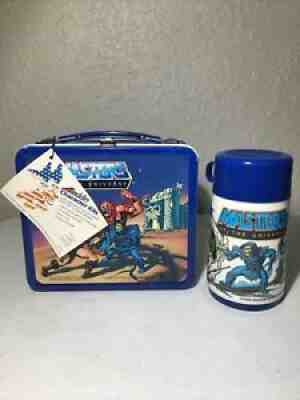 Vintage Masters Of The Universe MOTU Lunch Box & Thermos UNUSED NM-Mint