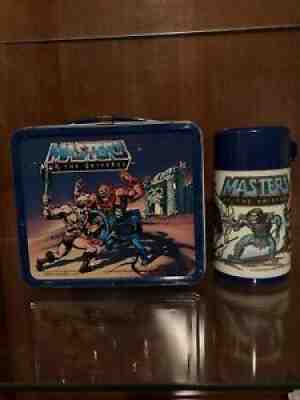 Masters Of The Universe 1983 Vintage Metal Lunchbox Aladdin Lunch Box