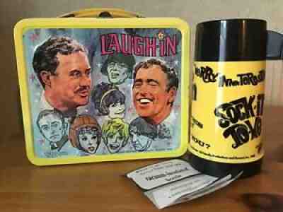 VINTAGE LAUGH IN LUNCHBOX AND THERMOS