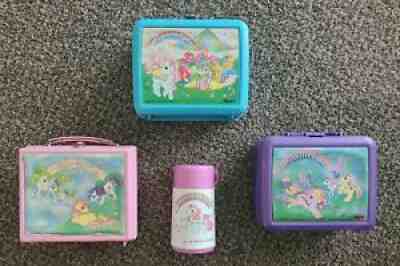 My Little Pony Lunch Box with Thermos Vintage 1987 Peek-A-Boo Baby