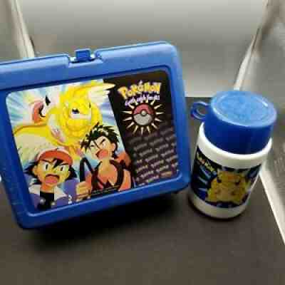 Vintage 2000 Pokemon Lunchbox With Thermos Retro Y2K Nintendo