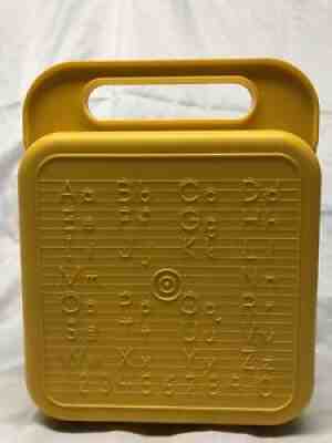 Vintage Tupperware Lunch Box Yellow Pre-owned 