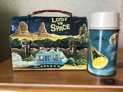 VINTAGE LOST IN SPACE LUNCHBOX AND THERMOS