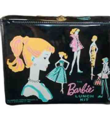 1962 Barbie and Midge Lunchbox Thermos 