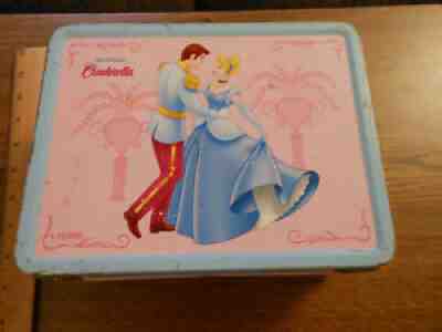 Walt Disney's Cinderella Tin Metal Lunchbox and Thermos No. 3700