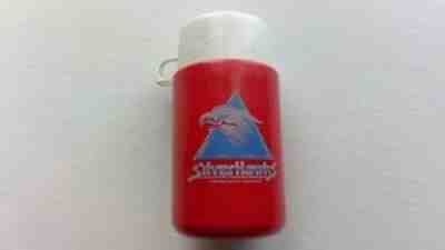 Vintage Silverhawks Thermos 1986 Telepix Lunchbox Accessory Complete Good Shape
