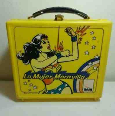 Vintage Rare 1970s Wonder Woman Lunchbox 1979 DC Comics