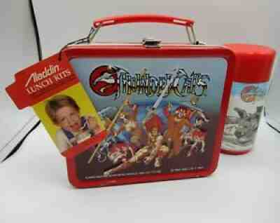 1985 Thundercats metal Lunchbox with Thermos