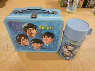  Beatles Original 1965 Lunchbox w/ Thermos (no