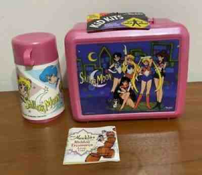 Vintage Sailor Moon Lunch Box With Thermos Aladdin New With Tags