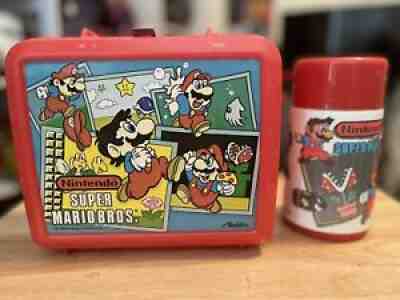 Vintage Nintendo Super Mario Lunchbox 1988 - No Thermos
