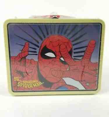 Vintage The Amazing Spiderman Thermos 1990 Great Condition