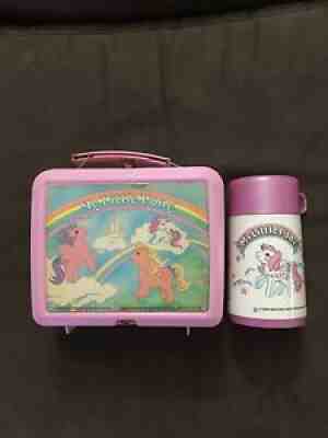Vintage My little Pony Lunchbox and Thermos - Shipping Available
