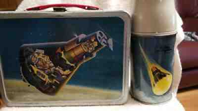 Vtg. 1963 EXTREMELY RARE Thermos Orbit John Glenn Space Launch