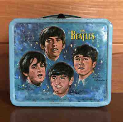 Vintage 1965 Beatles Lunch Box Only Lunchbox