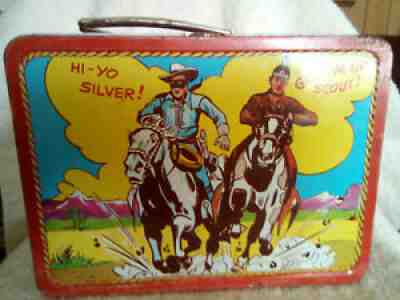 Aladdin Legend Of Lone Ranger Lunch Box & Thermos