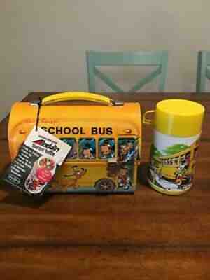 Vintage Walt Disney Metal SCHOOL BUS Lunch Box - No Thermos 1960s – Zsinta