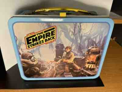 Unused Vintage 1980 Star Wars Empire Strikes Back Lunch Box King Seeley Thermos