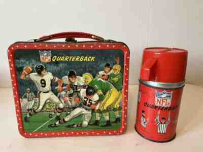 NFL Metal Lunch Box w/ Thermos – I Had Those Toys