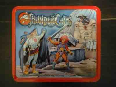 1985 Thundercats metal Lunchbox with Thermos